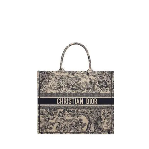 Christian Dior Book Tote Canvas Bag 41.5 cm New with Tag Metroutfits