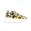 Versace Yellow Black Sneakers – New with Tag and Original Box Metroutfits
