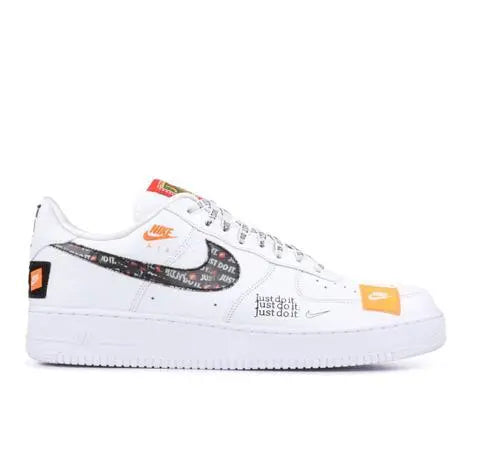 Nike Air Force 1 '07 PRM Just Do It White – New with Tag and Box Metroutfits