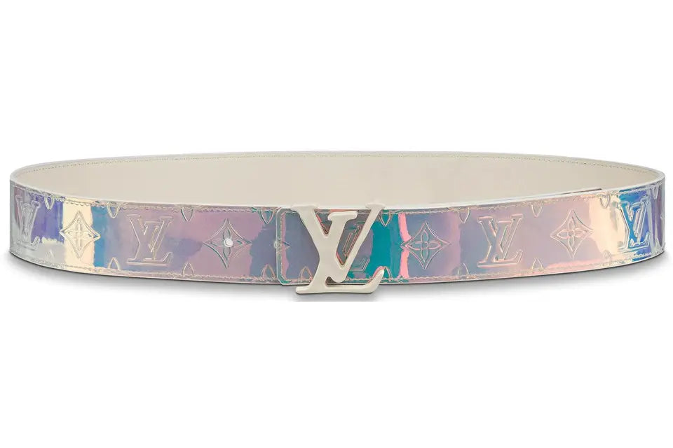 Louis Vuitton Reversible Damier Azur Canvas Belt Metroutfits