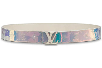 Louis Vuitton Reversible Damier Azur Canvas Belt Metroutfits