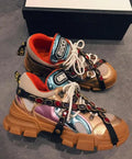 Gucci Flashtrek Multicolor Sneakers with Removable Crystals Metroutfits
