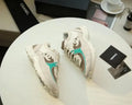 Chanel Sneaker White Ash Sneaker  – New with Tag & Box Metroutfits