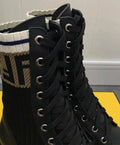 Fendi Women’s Leather Boots New With Tag And Box Metroutfits