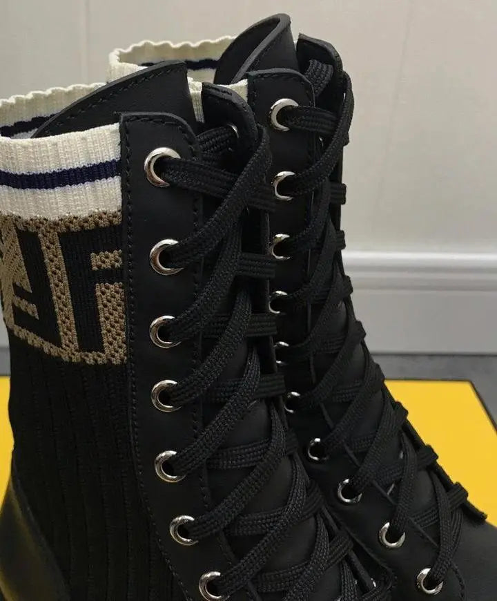 Fendi Women’s Leather Boots New With Tag And Box Metroutfits