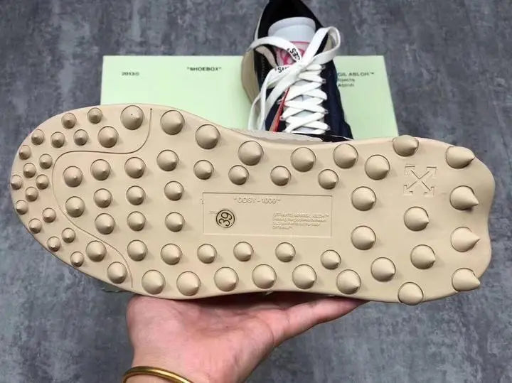 Off-White Orange Black Sneaker New with Tag and Box Metroutfits