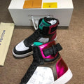 Louis Vuitton Premium Black & White Sneakers  For Men & Women Metroutfits