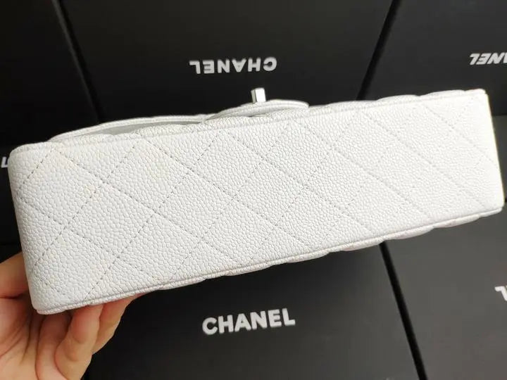 Chanel Caviar Quilted Medium Double Flap Bag New With Tag Metroutfits