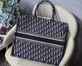 Christian Dior Small Book Tote Canvas Bag 41.5 cm New with Tag Metroutfits