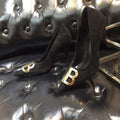 Balenciaga Women's Velvet Black Pumps New with Tag and Box Metroutfits