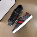 Gucci Ace Supreme GG Tiger Black Grey Sneakers Metroutfits