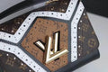 Louis Vuitton Monogram Twist MM Satin Calfskin Shoulder Bag Metroutfits