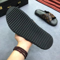 Louis Vuitton Men’s Black Brown Slides – New with Tag & Box Metroutfits