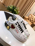 Dolce & Gabbana White Designer Sneakers Metroutfits