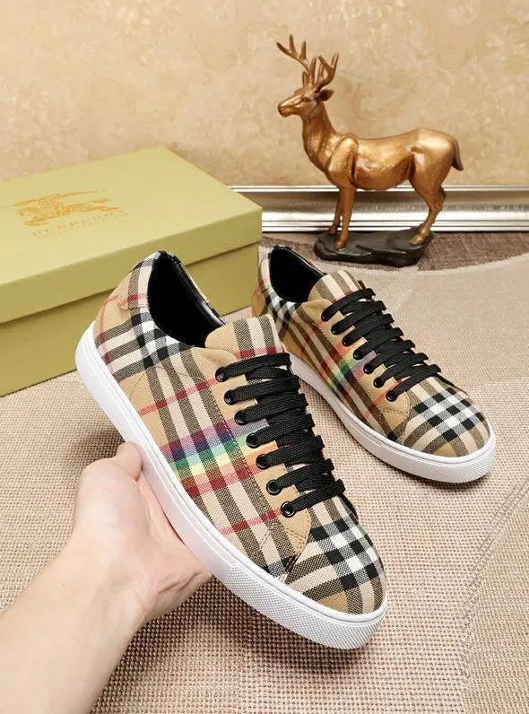 Burberry Multicolor Sneakers – New with Tag and Original Box Metroutfits