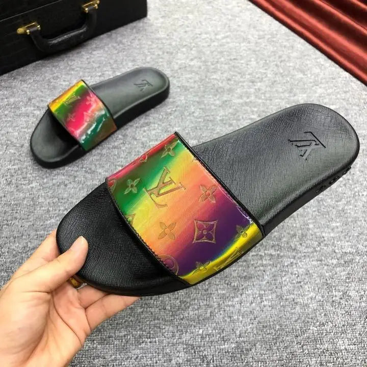 Louis Vuitton Pantoufles Homme – Luxury Slippers Men & Women Metroutfits