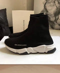 Balenciaga Speed Trainer Knit Sneakers - Lightweight Designer Footwear Metroutfits