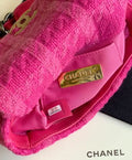 Chanel Pink 19 Flap Tweed Shoulder Bag New With Tag Metroutfits