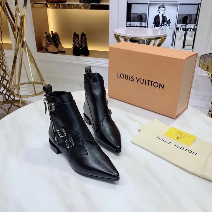 Louis Vuitton Women’s Janet Ankle Boots New With Tag And Box Metroutfits