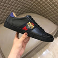 Gucci Ace Tiger Embroidered Black Sneakers Metroutfits
