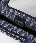 Christian Dior Mini Book Tote Oblique Embroidered Canvas Bag 23 cm New Metroutfits