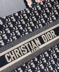 Christian Dior Small Book Tote Canvas Bag 36 cm New with Tag Metroutfits