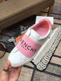 Givenchy White Pink Sneakers Femme New with Tag and Box Metroutfits
