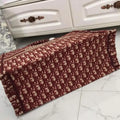 Christian Dior Book Tote Burgundy 41 cm Metroutfits