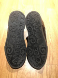 Dolce & Gabbana Black Leather Sneakers Metroutfits
