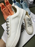Chanel Women's Sneaker White Metroutfits