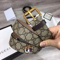 Gucci Canvas Belt Tiger GG Supreme Monogram Metroutfits