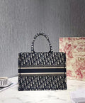 Christian Dior Small Book Tote Canvas Bag 36 cm New with Tag Metroutfits