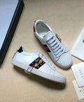 Gucci Women’s Ace Punk White Studded Sneakers Metroutfits