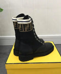 Fendi Women’s Leather Boots New With Tag And Box Metroutfits