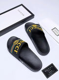 Gucci Men’s Black Slides – Luxury Comfort Metroutfits