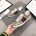 Gucci Ace GG Supreme Bees Beige Gold Green Red Sneakers Metroutfits