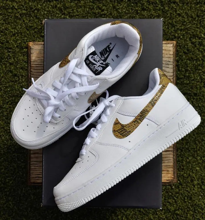 Nike Air Force 1 Low Retro Ivory Snake White Metroutfits