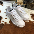 Dolce & Gabbana Women’s White Sneakers Metroutfits
