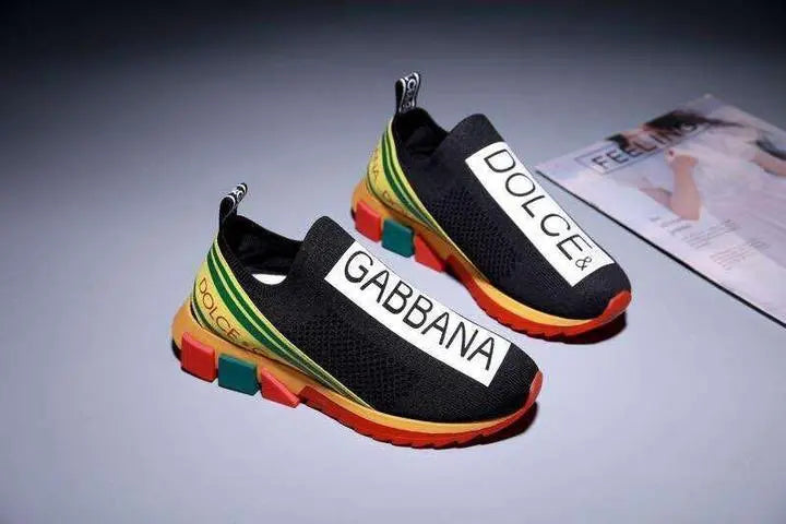 Dolce & Gabbana Women’s Black Sneakers Metroutfits