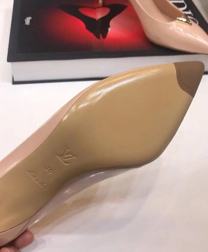 Louis Vuitton Heartbreaker Pink Pumps New with Tag and Box Metroutfits
