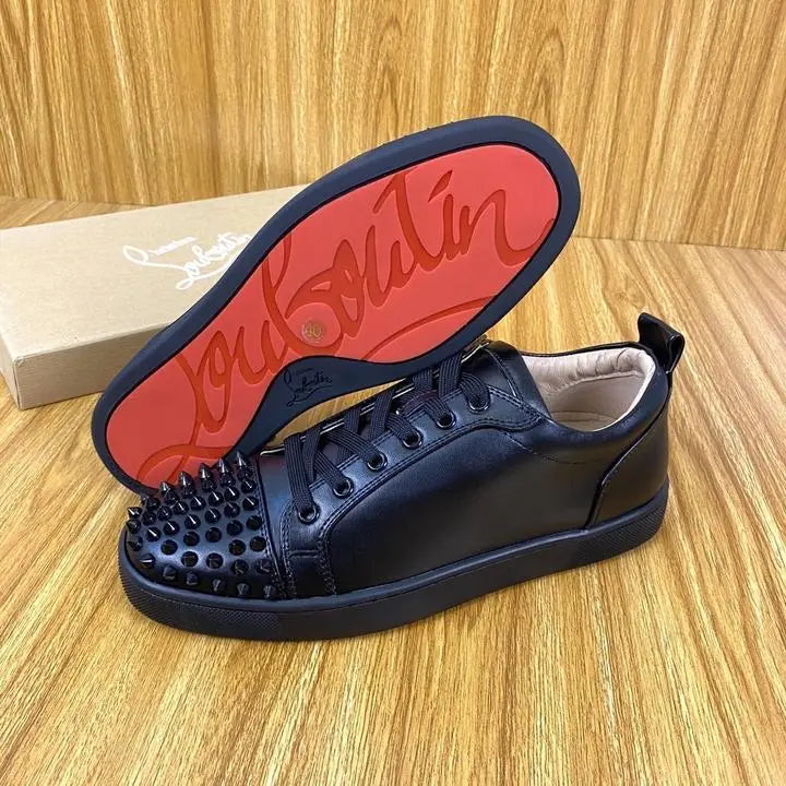 Christian Louboutin Black Sneakers – New with Tag and Original Box Metroutfits