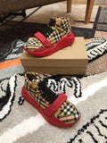 Burberry Red Sneakers – New with Tag and Original Box Metroutfits