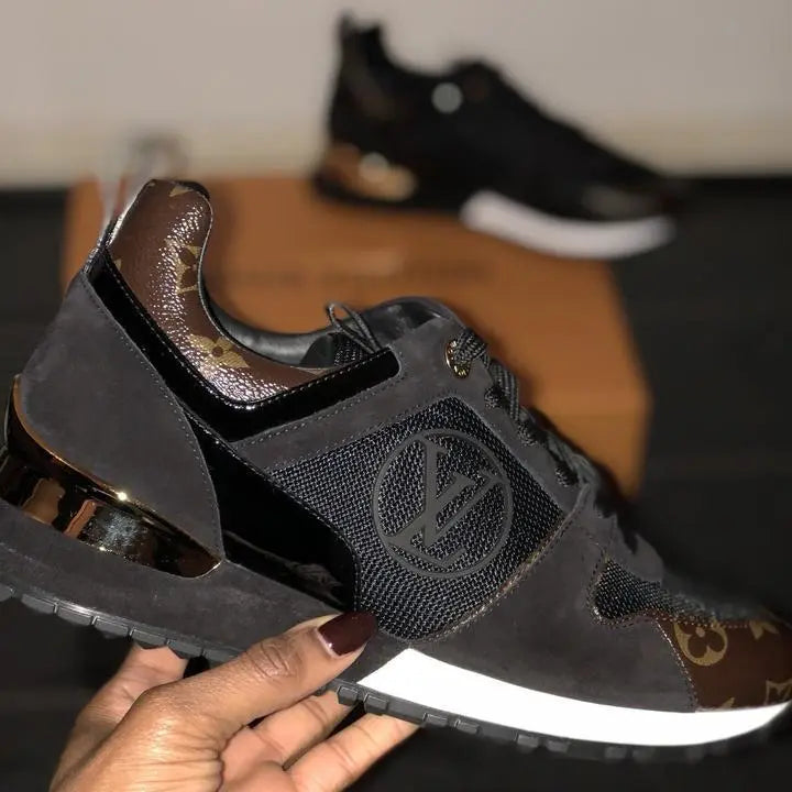 Louis Vuitton Black Sneaker New with Tag for Men & Women Metroutfits