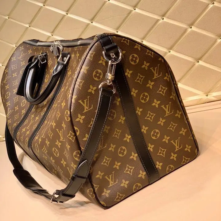 Louis Vuitton Travel Bag – Keepall Bandoulière 55 Metroutfits