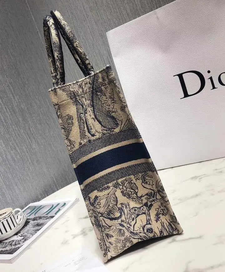 Christian Dior Book Tote Canvas Bag 41.5 cm New with Tag Metroutfits