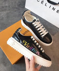 Louis Vuitton Black Sneakers – New with Tag and Box Metroutfits