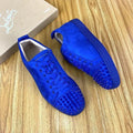 Christian Louboutin Deep Blue Sneakers Metroutfits