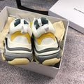 Balenciaga Triple S Sneakers Ash Grey Yellow – New with Tag & Original Box Metroutfits