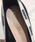 Christian Dior Women's Black J’adior Brodé Embroidered Pumps - New with Box Metroutfits