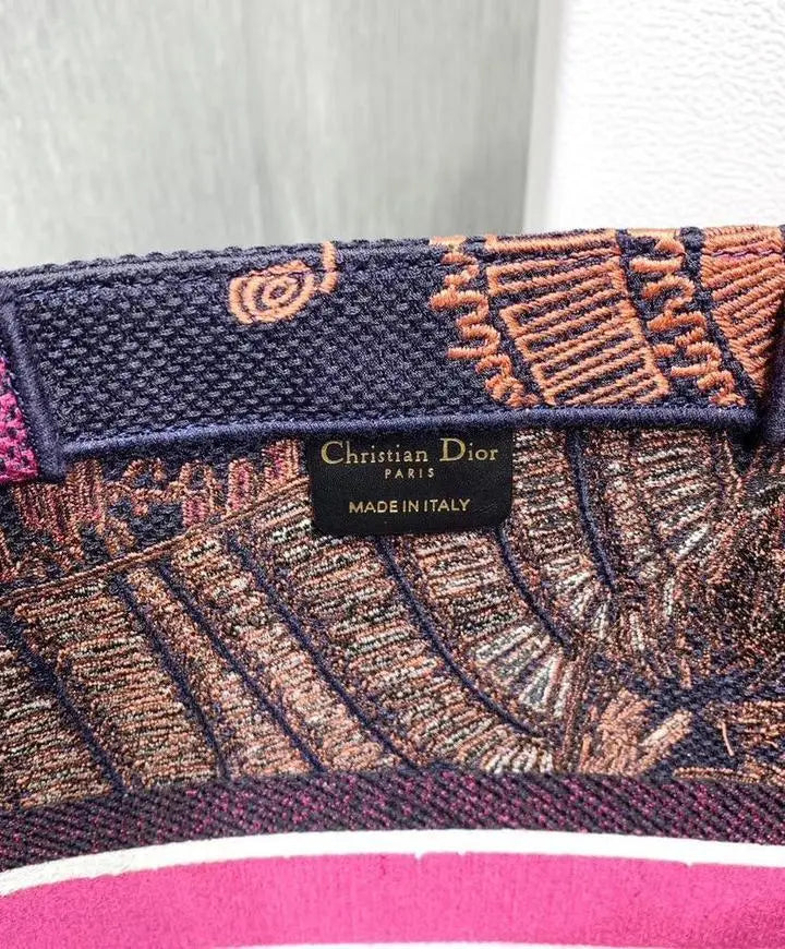 Christian Dior Embroidered Animals Book Tote Bag 42 cm New with Tag Metroutfits